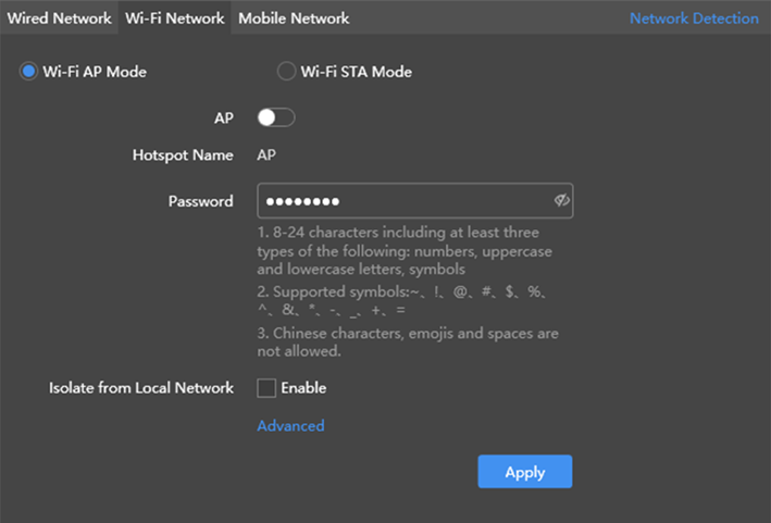 ViPlex Express — Wi-Fi Network configuration